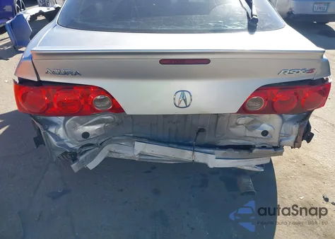 2006 Acura Rsx Type S из США, поврежденный, VIN JH4DC53036S011667